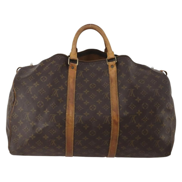 LOUIS VUITTON Monogram Keepall 50 Boston Bag M41426 LV Auth 202150