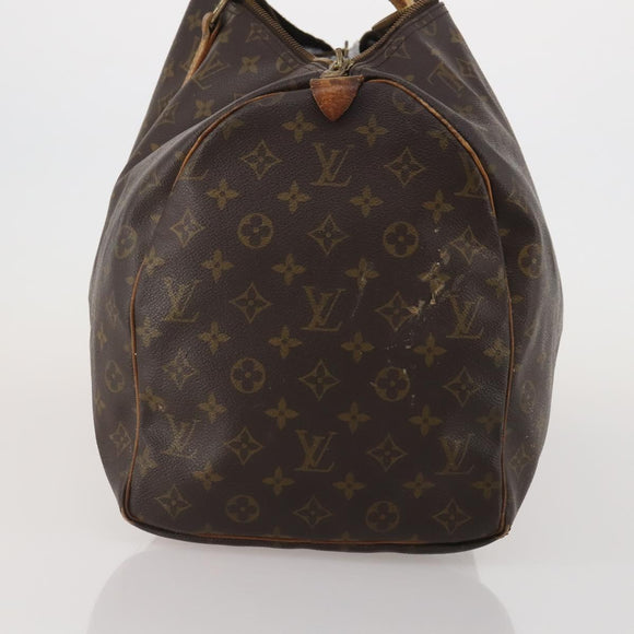 LOUIS VUITTON Monogram Keepall 50 Boston Bag M41426 LV Auth 202150