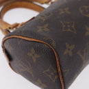 LOUIS VUITTON Monogram Mini Speedy Hand Bag M41534 LV Auth 202151-9