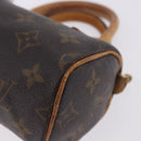 LOUIS VUITTON Monogram Mini Speedy Hand Bag M41534 LV Auth 202151-14