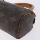 LOUIS VUITTON Monogram Mini Speedy Hand Bag M41534 LV Auth 202151-16