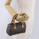 LOUIS VUITTON Monogram Mini Speedy Hand Bag M41534 LV Auth 202151-21