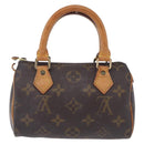 LOUIS VUITTON Monogram Mini Speedy Hand Bag M41534 LV Auth 202151-2
