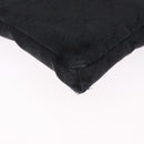 GUCCI GG Canvas Waist Bag Black Silver 28566 Auth 202152-14
