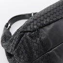 BOTTEGA VENETA INTRECCIATO Tote Bag Leather Black Auth 202154V-16