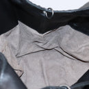 BOTTEGA VENETA INTRECCIATO Tote Bag Leather Black Auth 202154V-18