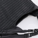 BOTTEGA VENETA INTRECCIATO Tote Bag Leather Black Auth 202154V-6