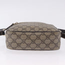GUCCI GG Supreme Shoulder Bag PVC Beige Gold Tone 233268 Auth 202163-5