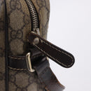 GUCCI GG Supreme Shoulder Bag PVC Beige Gold Tone 233268 Auth 202163-10