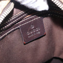 GUCCI GG Supreme Shoulder Bag PVC Beige Gold Tone 233268 Auth 202163-20