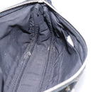 Jimmy Choo Accessory Pouch Leather Black Silver Auth 202164A-19