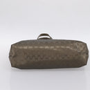 GUCCI GG Implementation Tote Bag PVC Leather Gold 211120 Auth 202165-9