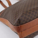 CELINE Macadam Tote Bag PVC Leather Brown Auth 202166-15
