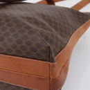CELINE Macadam Tote Bag PVC Leather Brown Auth 202166-16