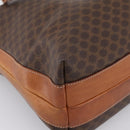 CELINE Macadam Tote Bag PVC Leather Brown Auth 202166-17