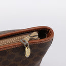 CELINE Macadam Tote Bag PVC Leather Brown Auth 202166-9