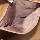CELINE Macadam Tote Bag PVC Leather Brown Auth 202166-11