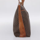 CELINE Macadam Tote Bag PVC Leather Brown Auth 202166-3
