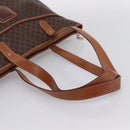 CELINE Macadam Tote Bag PVC Leather Brown Auth 202166-7