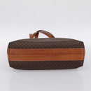 CELINE Macadam Tote Bag PVC Leather Brown Auth 202166-5