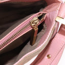 FENDI Zucca Canvas Shoulder Bag Pink Gold Auth 202168V-24