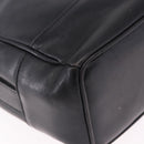 BALLY Shoulder Bag Leather Black Gold Tone Auth 202169-15