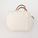 BURBERRY Nova Check Hand Bag Canvas 3 Set Beige Blue Auth 202176-7