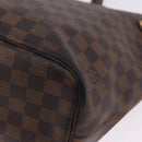 LOUIS VUITTON Damier Ebene Neverfull MM Tote Bag N51105 LV Auth 202177-16