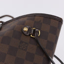 LOUIS VUITTON Damier Ebene Neverfull MM Tote Bag N51105 LV Auth 202177-19