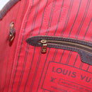 LOUIS VUITTON Damier Ebene Neverfull MM Tote Bag N51105 LV Auth 202177-23