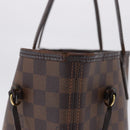 LOUIS VUITTON Damier Ebene Neverfull MM Tote Bag N51105 LV Auth 202177-6