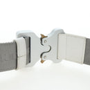 Christian Dior Saddle Shoulder Bag Leather White Silver Auth 202179V-15