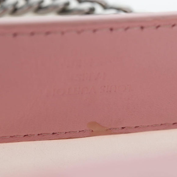 LOUIS VUITTON New Wave Chain Bag MM Shoulder Bag Pink M51944 LV Auth 202180V