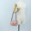LOUIS VUITTON New Wave Chain Bag MM Shoulder Bag Pink M51944 LV Auth 202180V-33