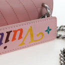 LOUIS VUITTON New Wave Chain Bag MM Shoulder Bag Pink M51944 LV Auth 202180V-16