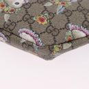 GUCCI GG Supreme Children's Body Bag PVC Pink Silver 502095 Auth 202183M-16