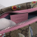 GUCCI GG Supreme Children's Body Bag PVC Pink Silver 502095 Auth 202183M-22