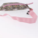 GUCCI GG Supreme Children's Body Bag PVC Pink Silver 502095 Auth 202183M-8