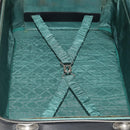 CHANEL Matelasse Suitcase Leather Black Silver CC Auth 202184-23
