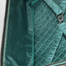 CHANEL Matelasse Suitcase Leather Black Silver CC Auth 202184-25