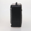 CHANEL Matelasse Suitcase Leather Black Silver CC Auth 202184-5