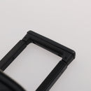 CHANEL Matelasse Suitcase Leather Black Silver CC Auth 202184-8
