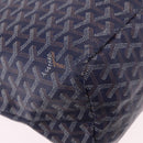 GOYARD Saint Louis PM Tote Bag PVC Leather Navy Auth 202188A-13
