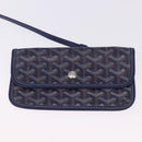 GOYARD Saint Louis PM Tote Bag PVC Leather Navy Auth 202188A-18