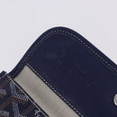 GOYARD Saint Louis PM Tote Bag PVC Leather Navy Auth 202188A-22