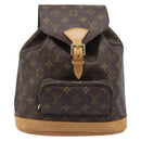 LOUIS VUITTON Monogram Montsouris MM Backpack M51136 LV Auth 202189V-13