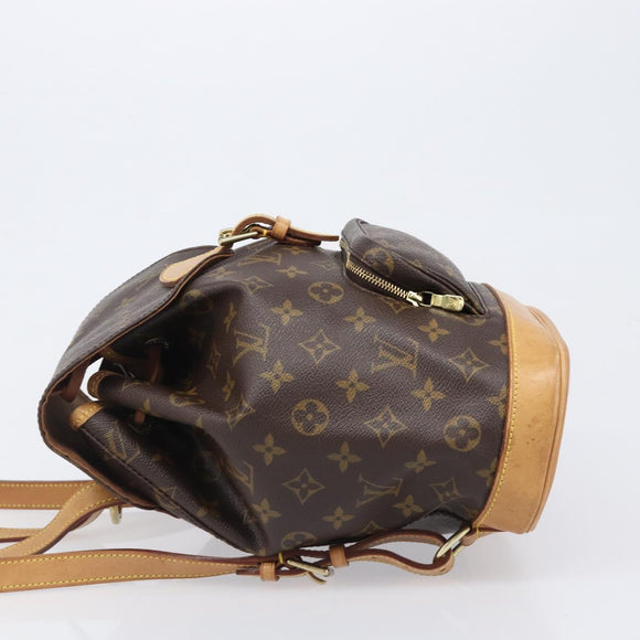 LOUIS VUITTON Monogram Montsouris MM Backpack M51136 LV Auth 202189V