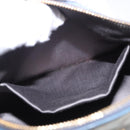 Miu Miu Shoulder Bag Vitellolux Light Blue Gold Auth 202191M-25