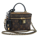 LOUIS VUITTON Monogram Reverse Vanity NVPM Hand Bag 2way M45165 LV Auth 202201SM-1