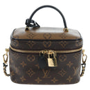 LOUIS VUITTON Monogram Reverse Vanity NVPM Hand Bag 2way M45165 LV Auth 202201SM-2